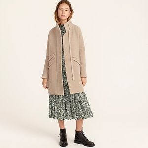 J.crew Cocoon Coat in Beige